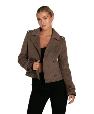 Better Off Military Peacoat Women's