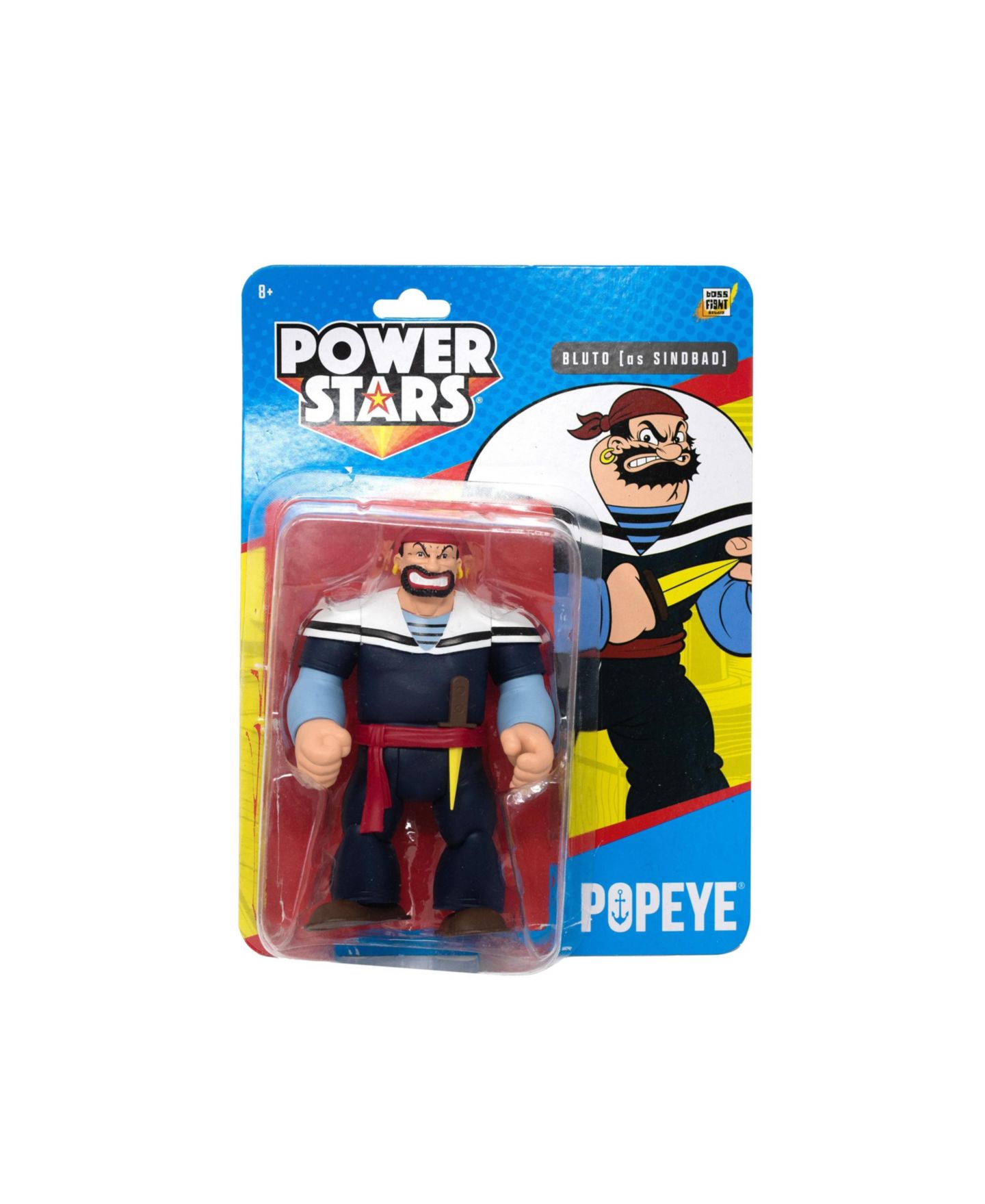 Детская фигурка Popeye Bluto as Sindbad Retro-Style 7-Point Articulated 5" Action Figure, Ages 8+, цвет: Open Miscellaneous — фото 8