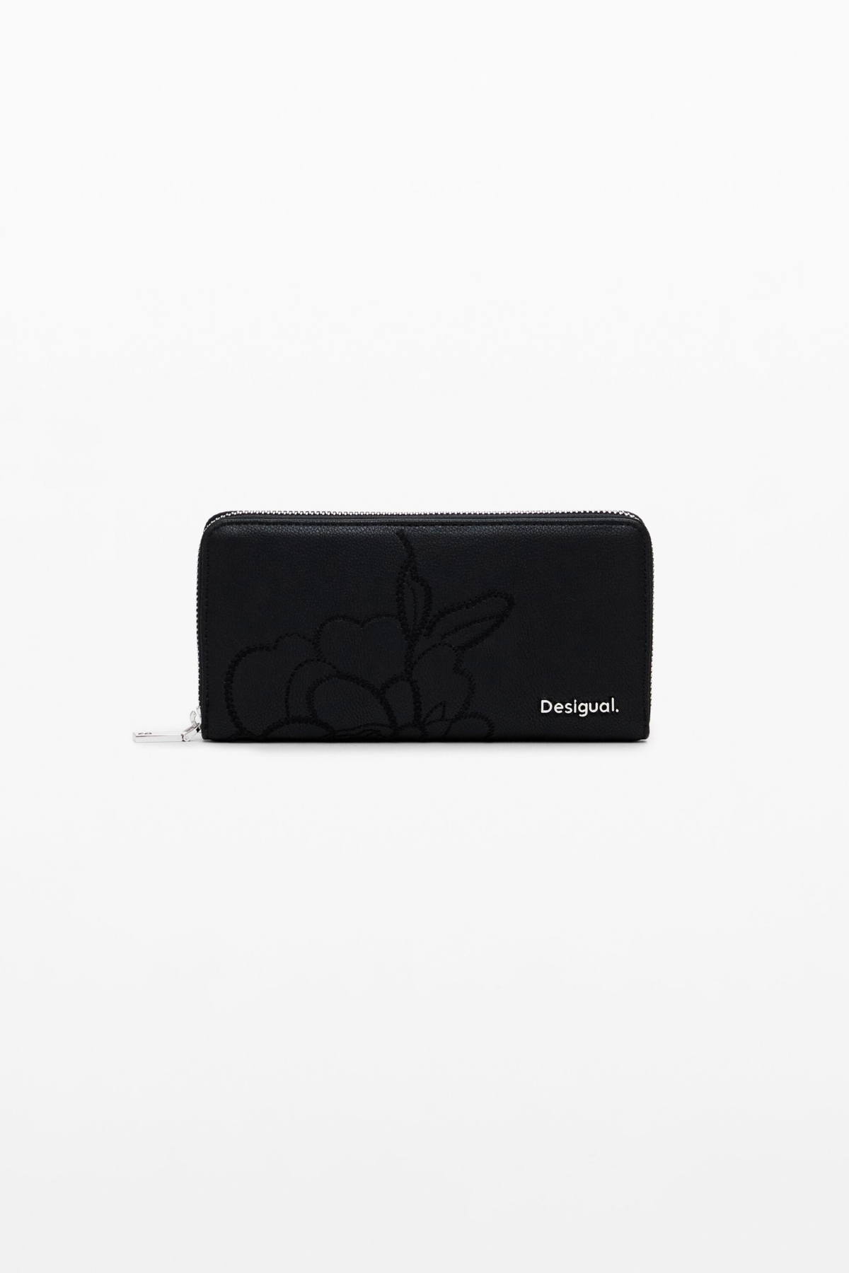 Women's Faux leather wallet - Black