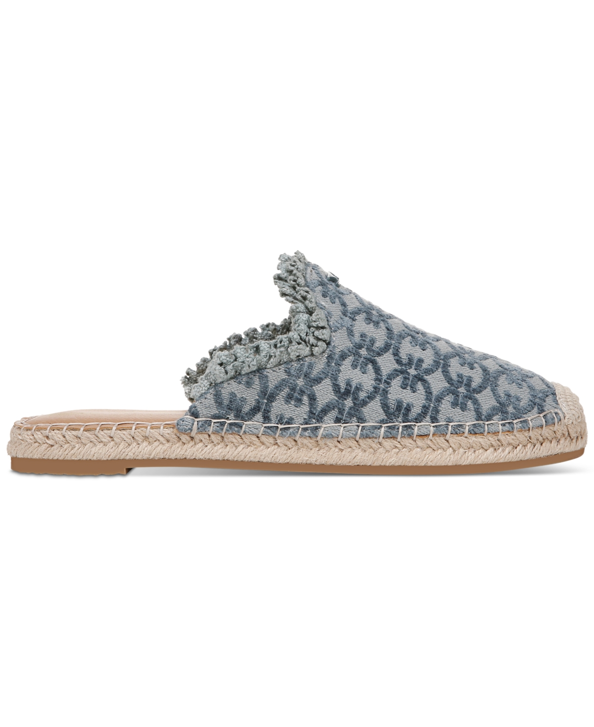 Circus Ny By Sam Edelman Mallory Ruffle Mule Slides In Tide Teal Logo