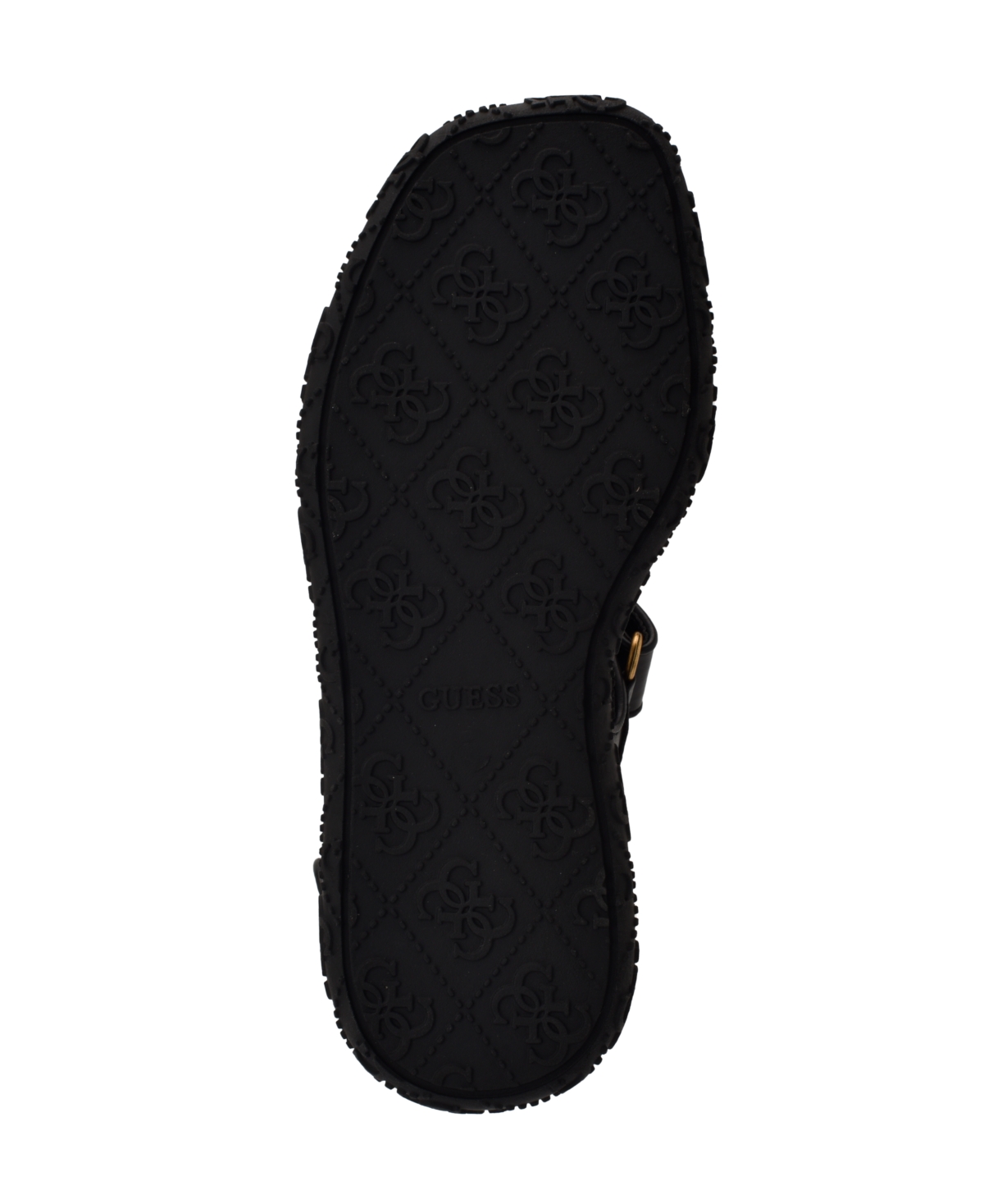 Guess Women's Lanara Quattro G Sport Platform Sandals In Black