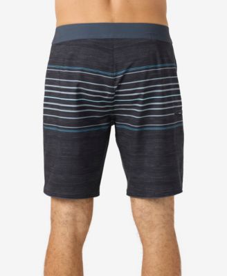 Men's Hyperfreak Heat Stripe Scallop Board Short