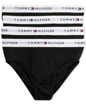 Tommy Hilfiger Men's Underwear Cotton Brief 4-Pack