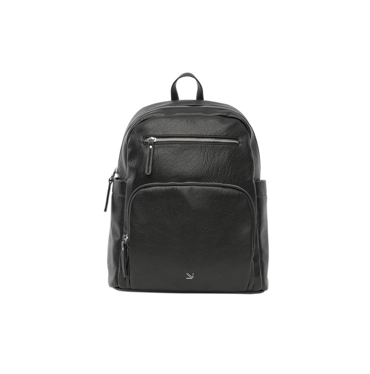 Focus Faux Leather Backpack - Sand