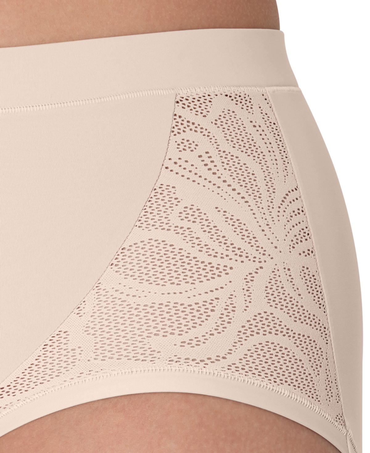 Shop Bali 's Women's Coolest Smoothing High-waist Brief Underwear Dfcsbf In Sandshell