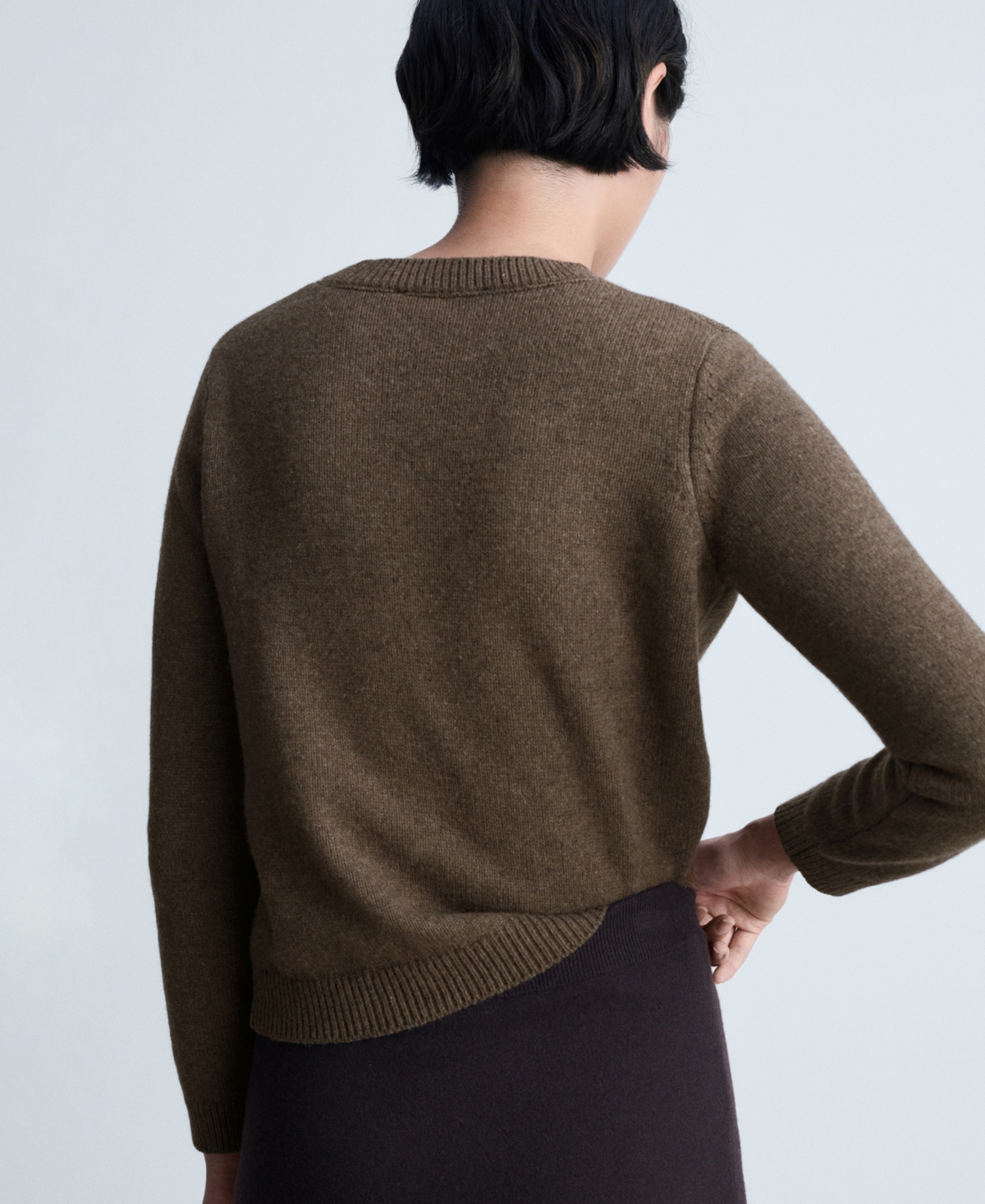 Mango Women's Long-Sleeved Wool Sweater