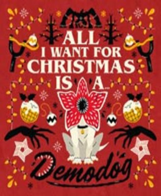 Men's Christmas Demodog Short Sleeve T-Shirt