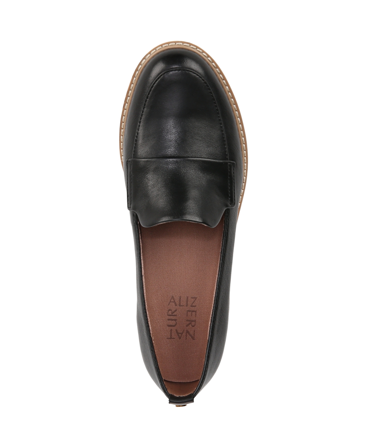 NATURALIZER WOMEN'S TAYLIN BLOCK HEEL PENNY LOAFERS 