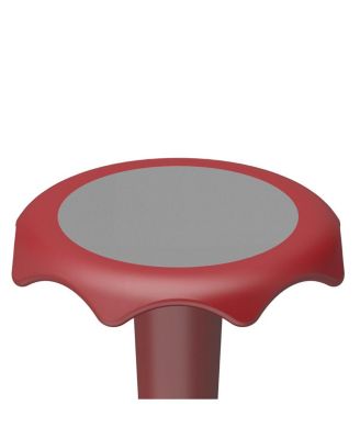 VS America 1-Pc Polypropylene 18" Ergonomic Wobble Stool with Convex Base