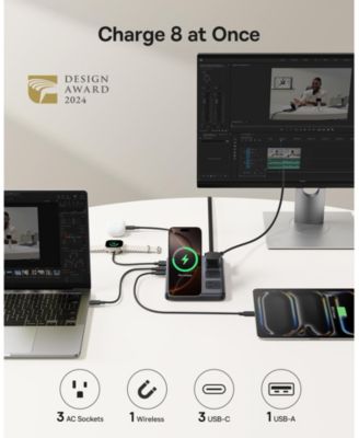 Nomos 8-in-1 Magnetic Charging Station, Qi2 67W Wireless Charger