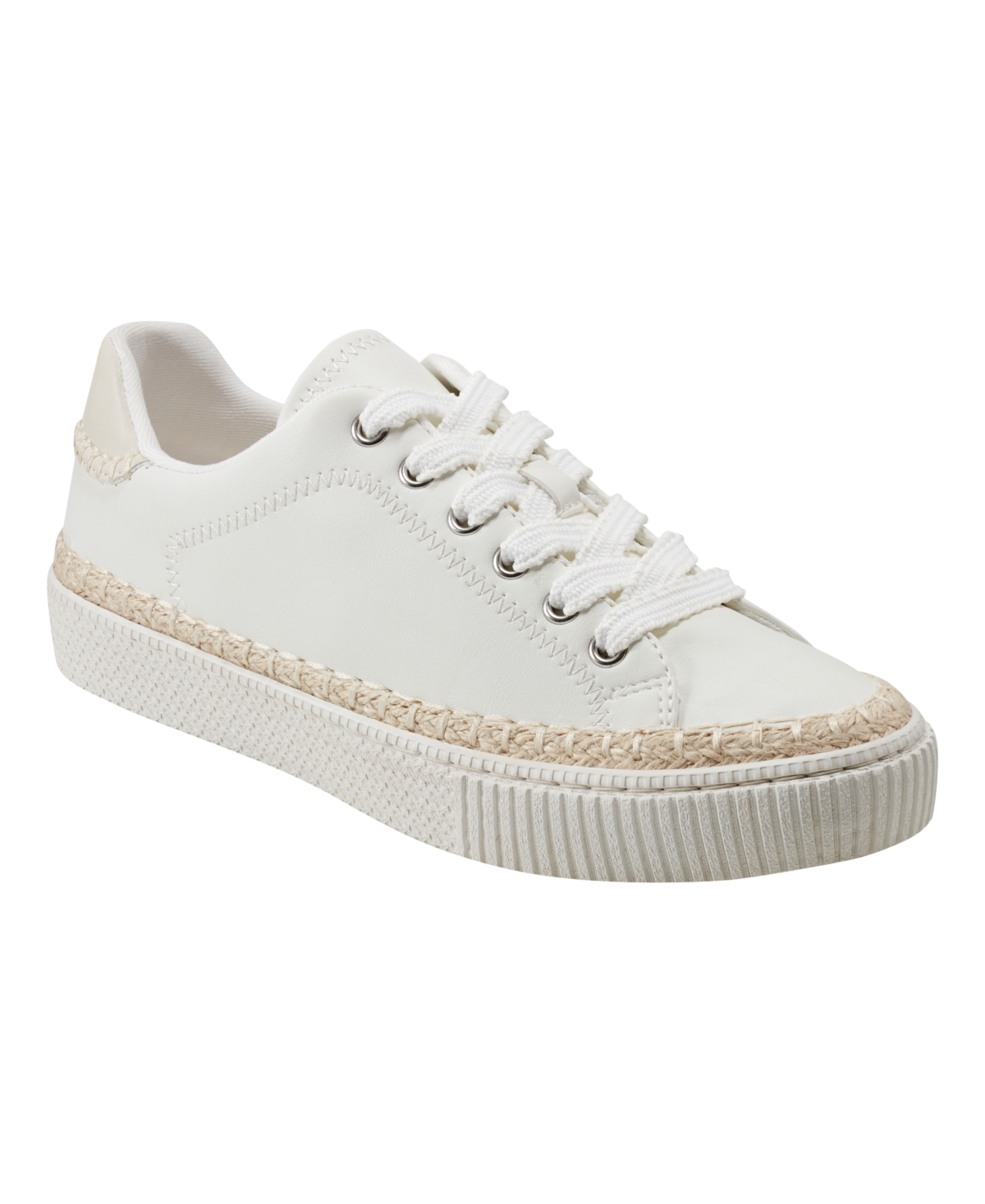 Marc Fisher Women's Spryng Round Toe Casual Sneakers In Ivory