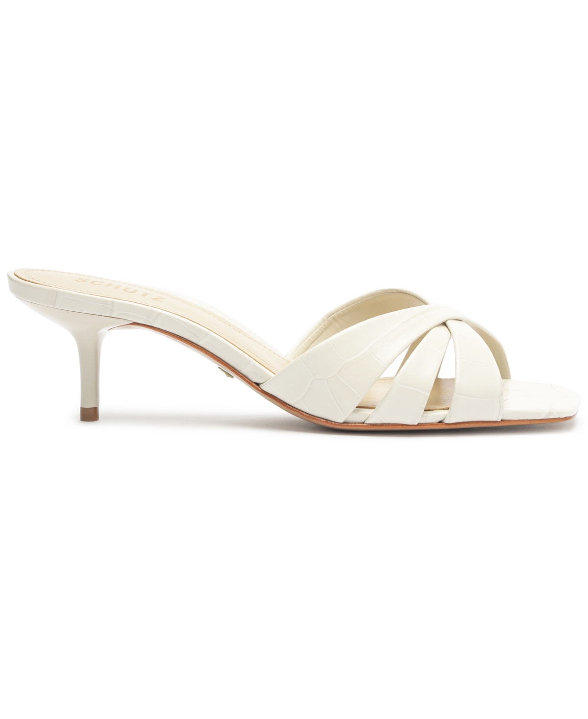 SCHUTZ WOMEN'S KEEFA SLIP ON DRESS SANDALS 
