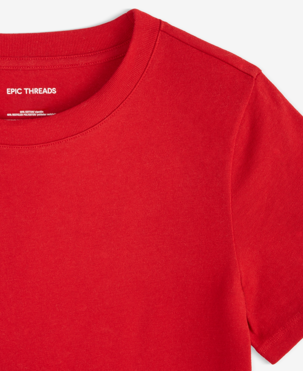 Epic Threads Little And Big Boys Solid T-shirt, Created For Macy's