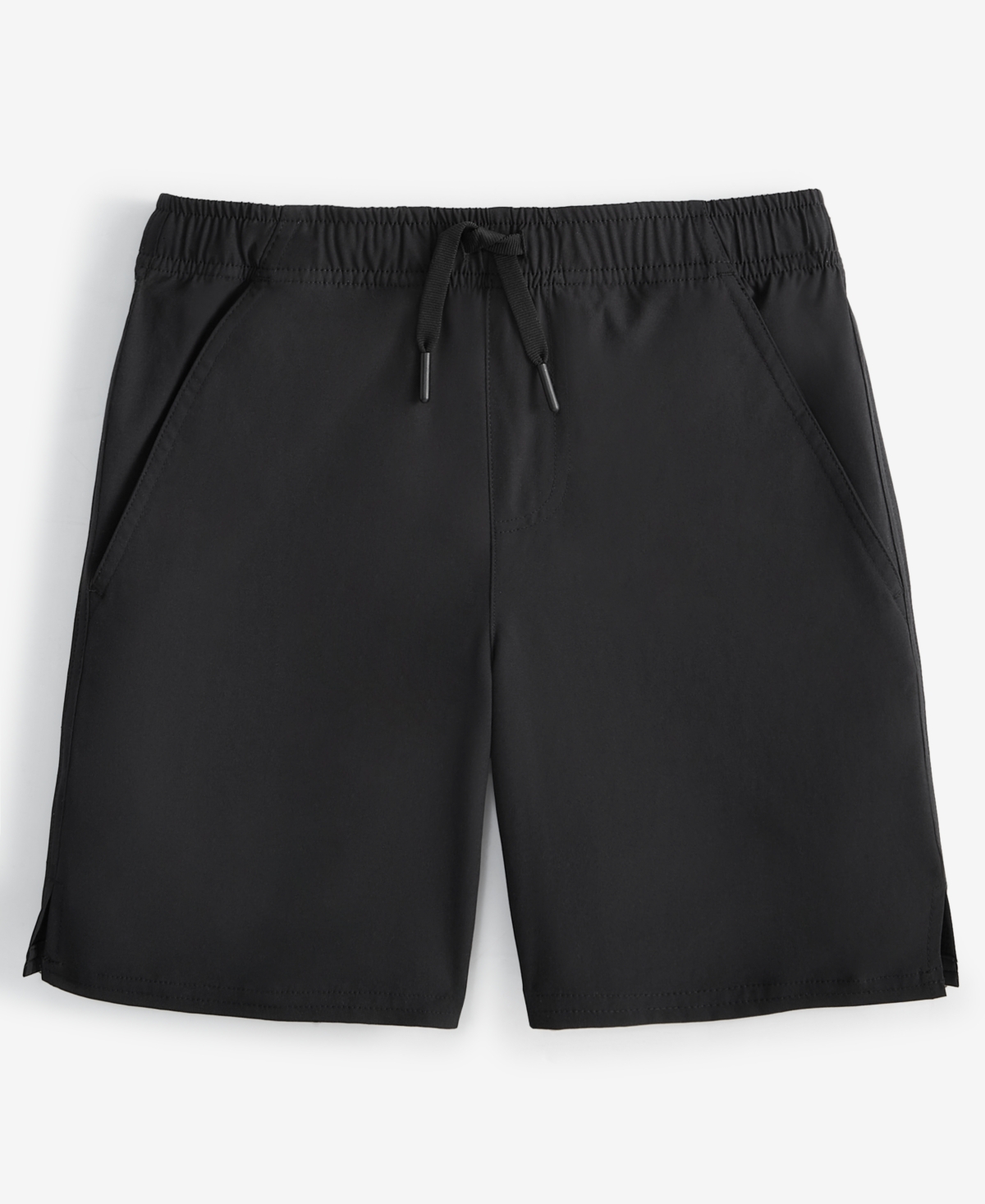Macy's Epic Threads Little & Big Boys Solid Bermuda Shorts, Exclusively At  In Deep Black