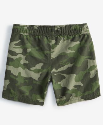 Toddler Boys  2T-4T Camo Nylon Shorts, Exclusively at Macy's