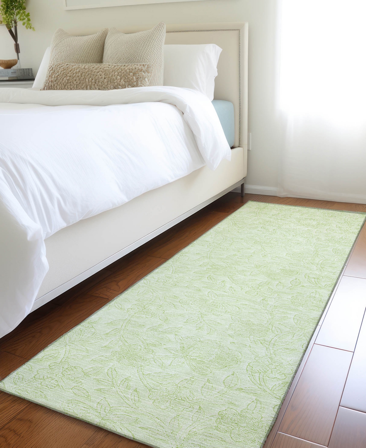 Addison Chantille Acn782 2'3''x7'6'' Runner Area Rug In Sage