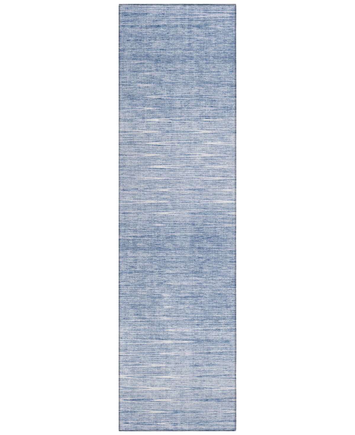 Shop Addison Chantille Machine Washable Acn800 2'3''x7'6'' Runner Area Rug In Denim