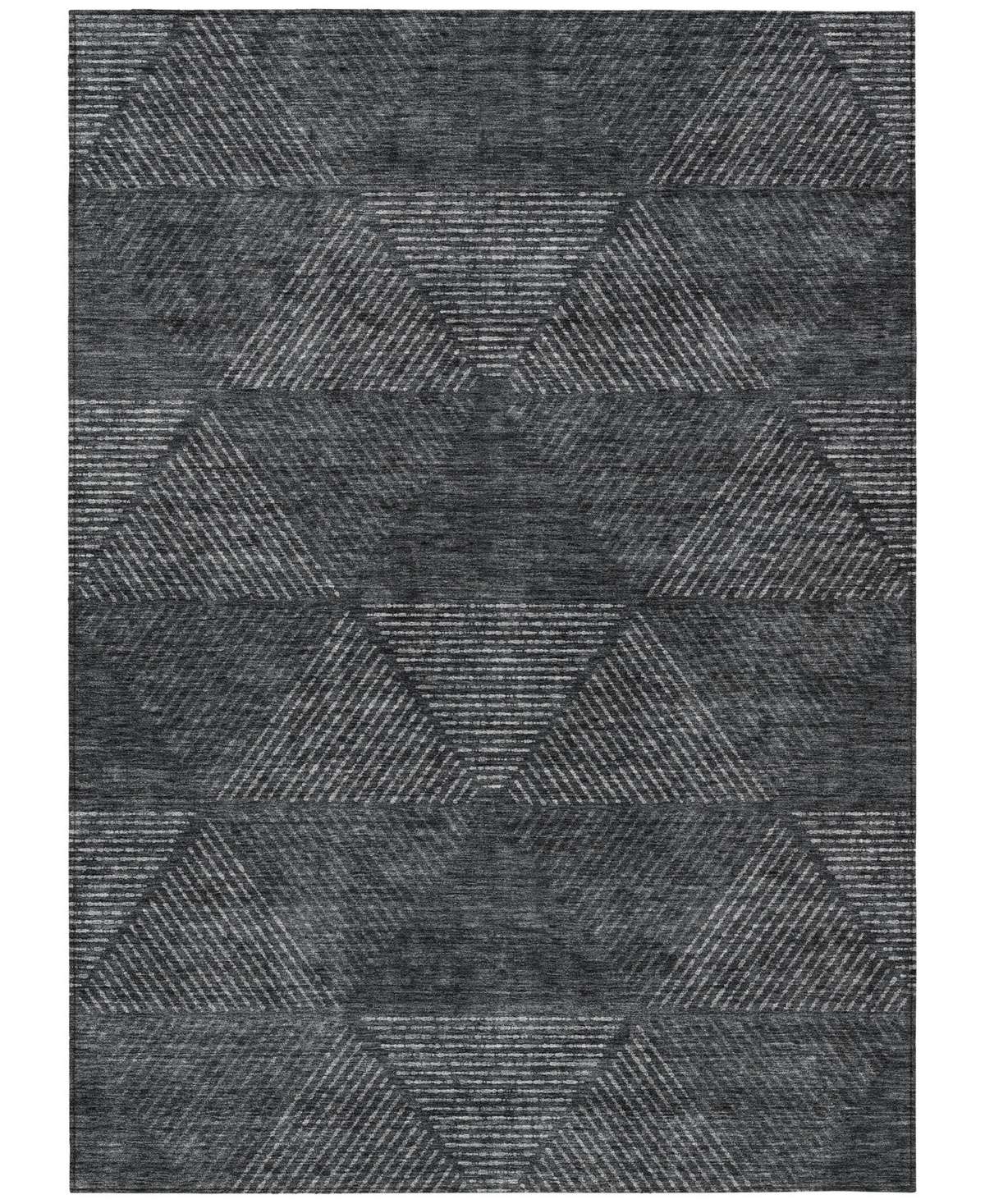 Addison Chantille Acn777 2'6''x3'10'' Area Rug In Charcoal