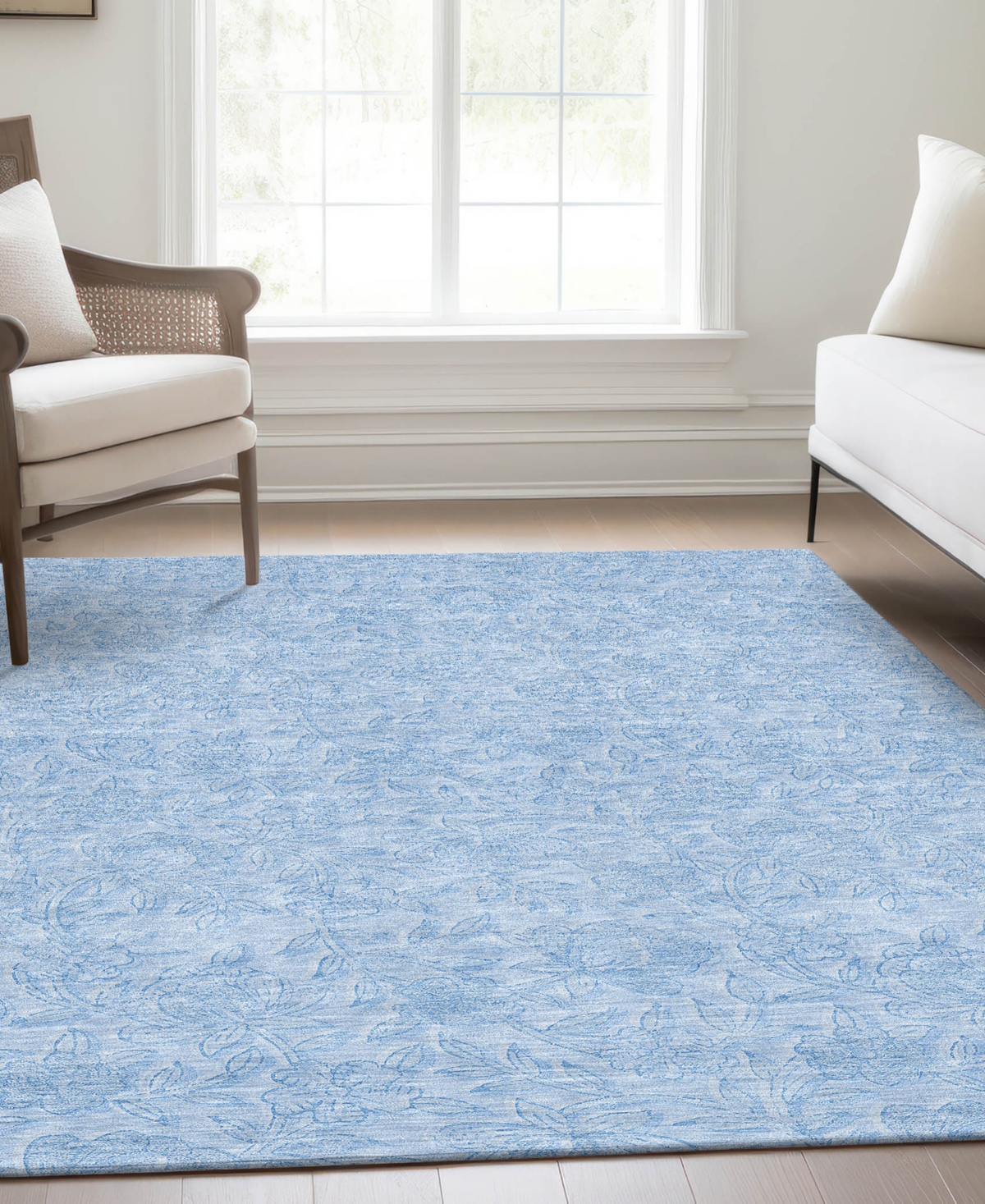 Addison Chantille Acn782 3'x5' Area Rug In Mist