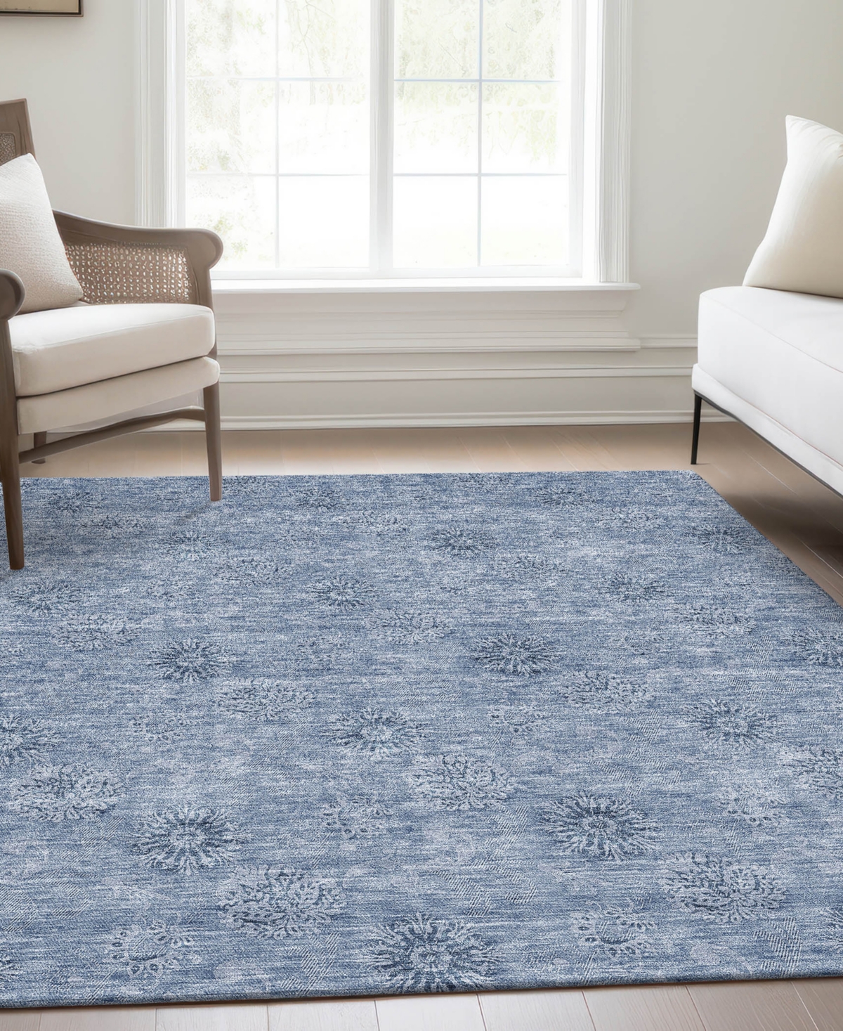Addison Chantille Acn789 3'x5' Area Rug In Mist