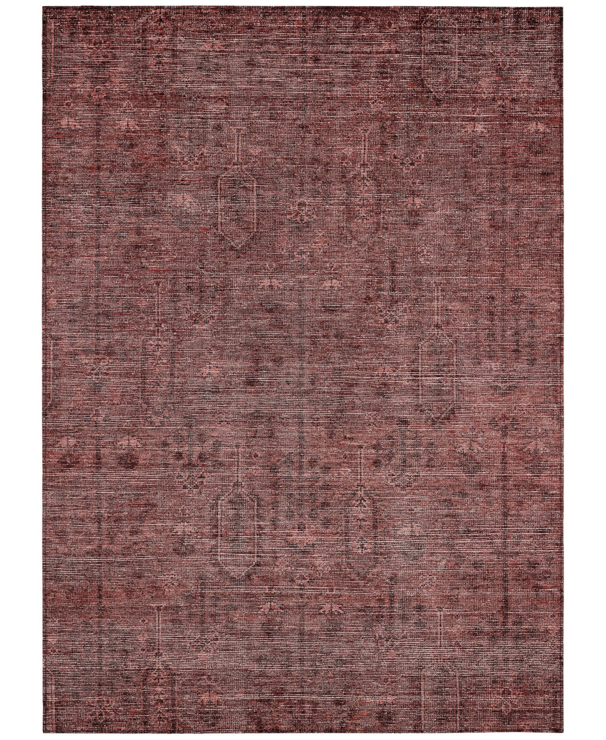 Addison Chantille Acn790 3'x5' Area Rug In Paprika