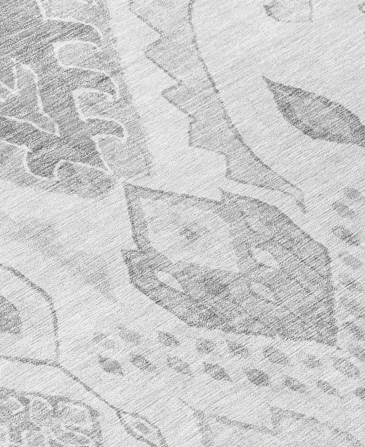 Addison Chantille Acn776 5'x7'6'' Area Rug In Silver