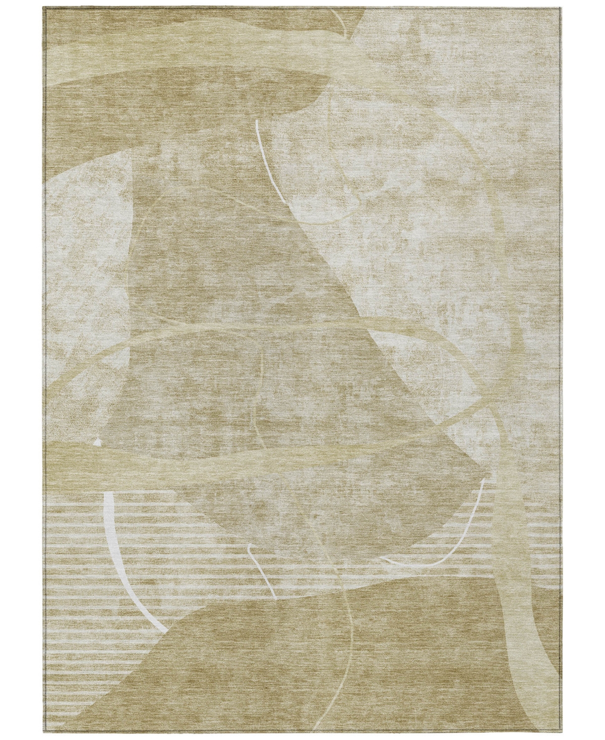 Addison Chantille Acn805 3'x5' Area Rug In Beige