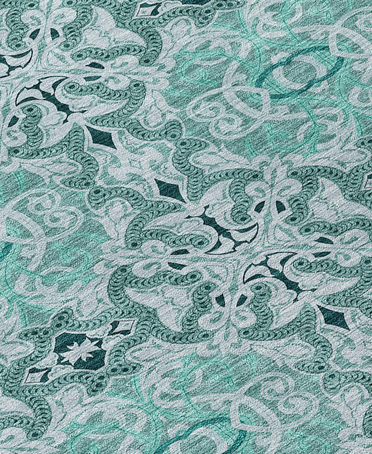 Addison Chantille Acn783 8'x10' Area Rug In Teal