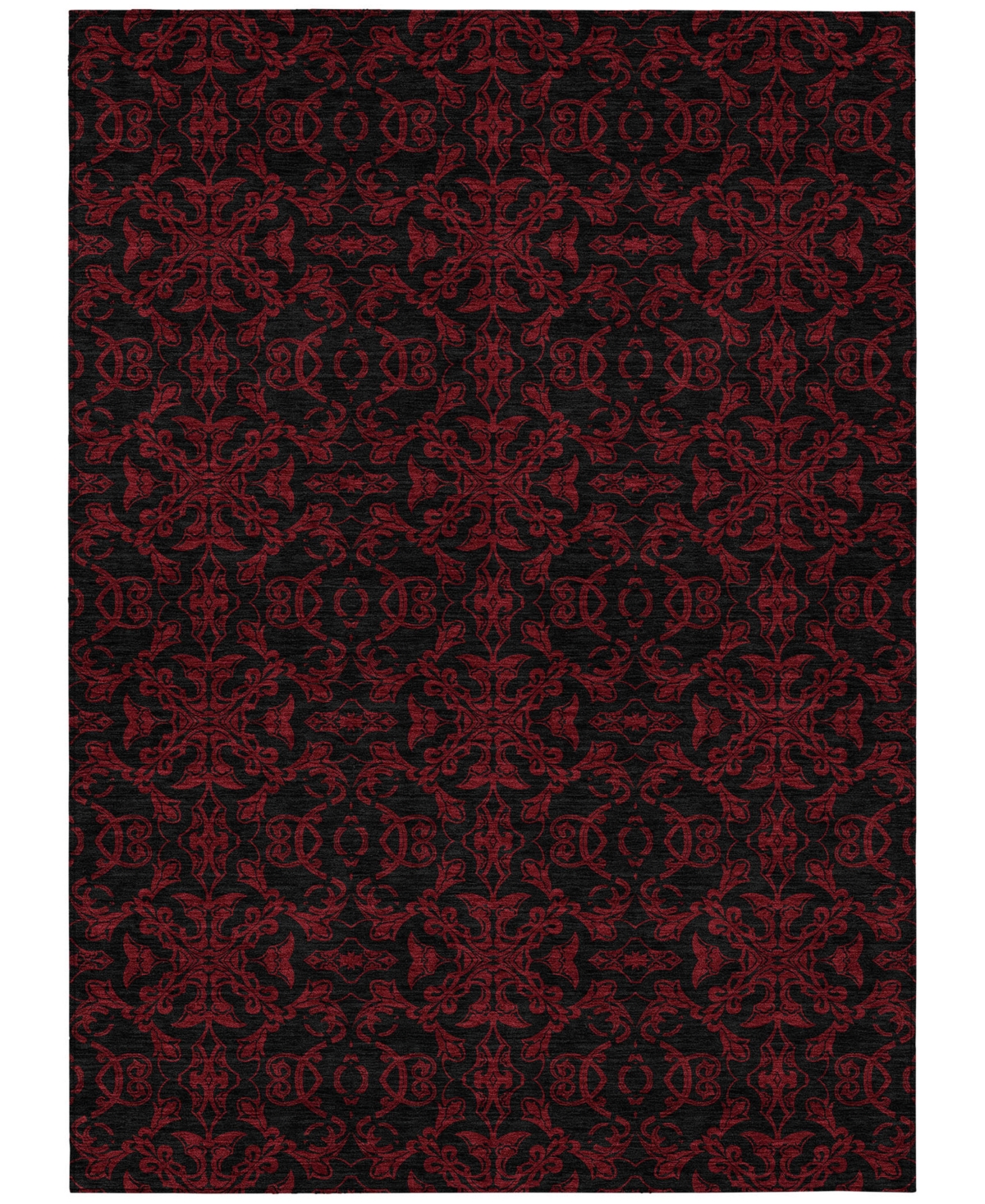 Addison Chantille Acn785 8'x10' Area Rug In Red