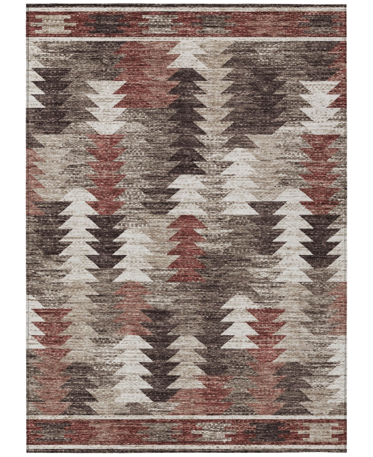 Addison Chantille Acn798 8'x10' Area Rug In Chocolate
