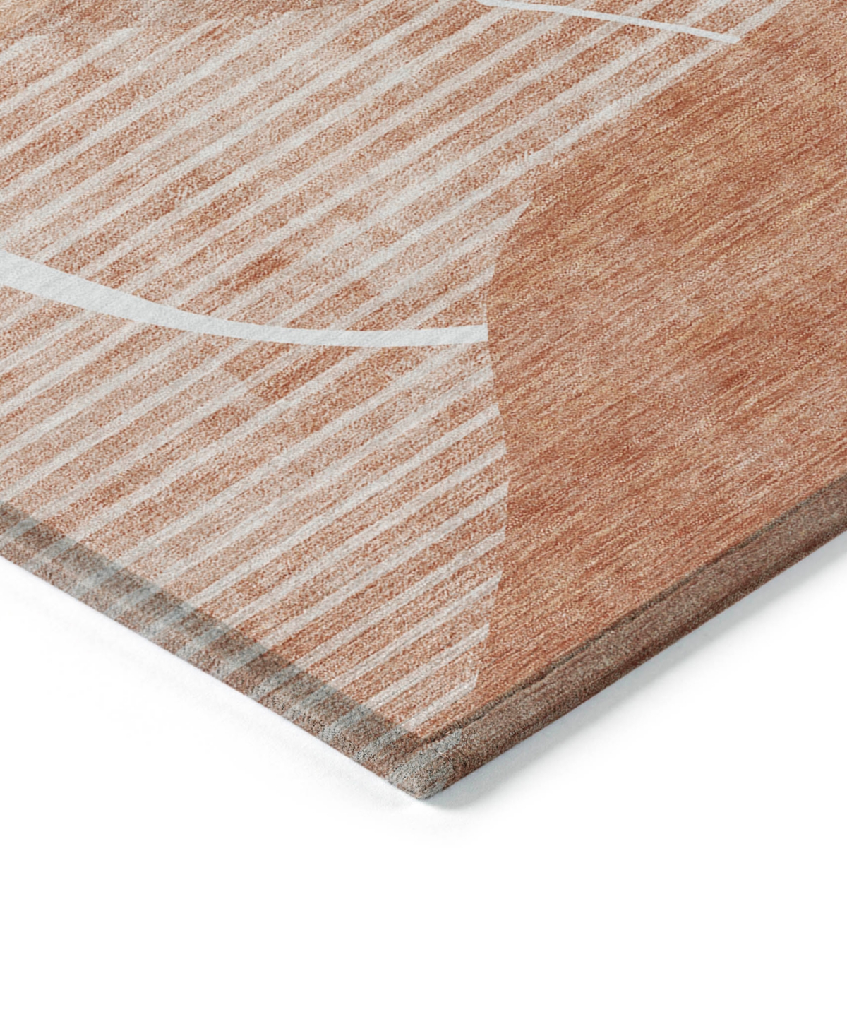 Addison Chantille Acn805 8'x10' Area Rug In Salmon