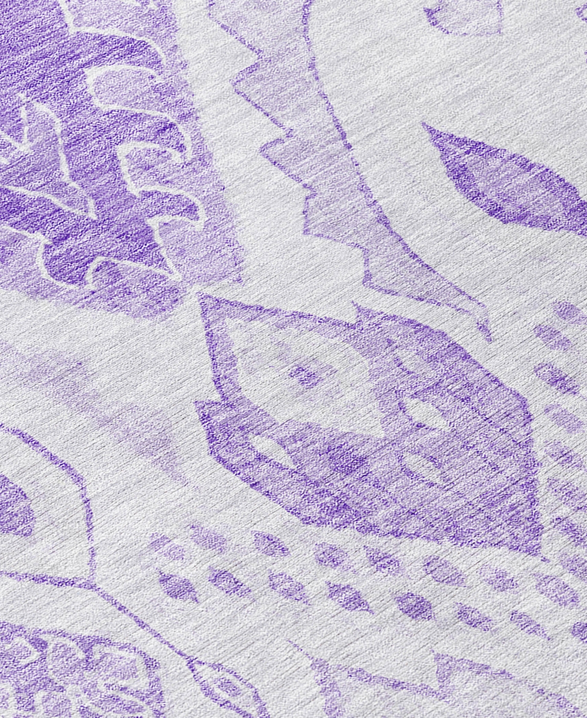 Addison Chantille Acn776 9'x12' Area Rug In Purple