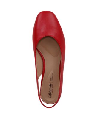 Women's Claire Square Toe Slingback Flats