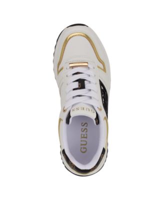 GUESS Women's Koyaa Quattro G Logo Retro Jogger Sneakers
