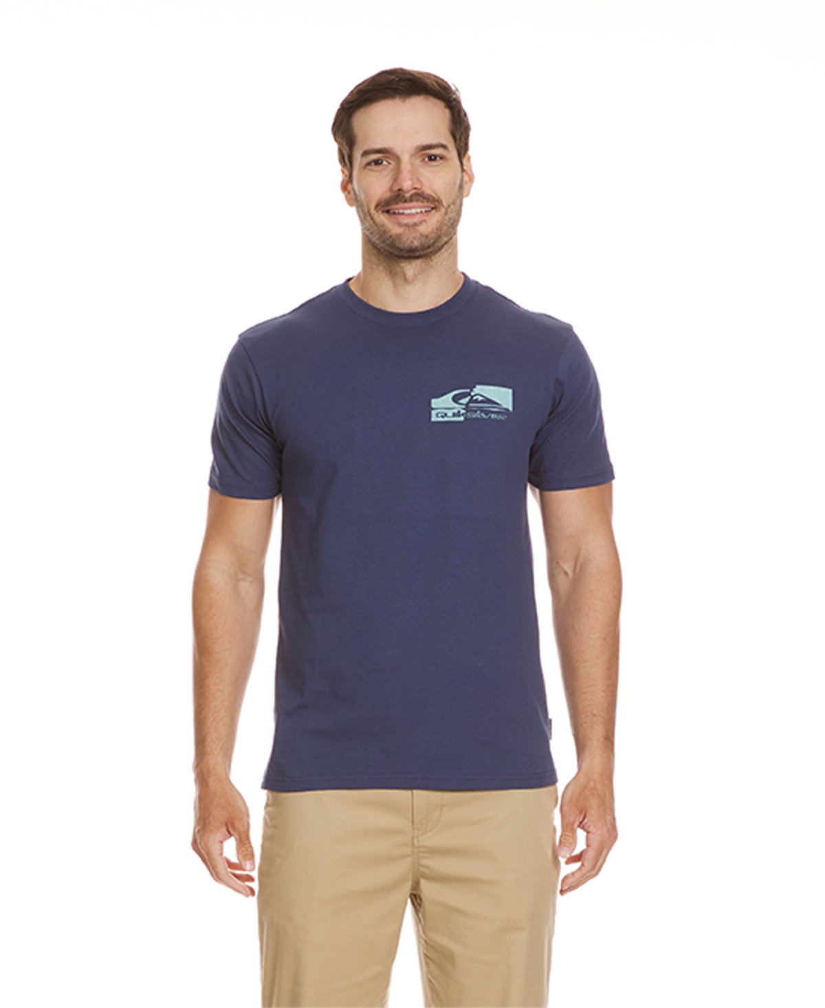QUIKSILVER MEN'S TORN SHORT SLEEVE T-SHIRT