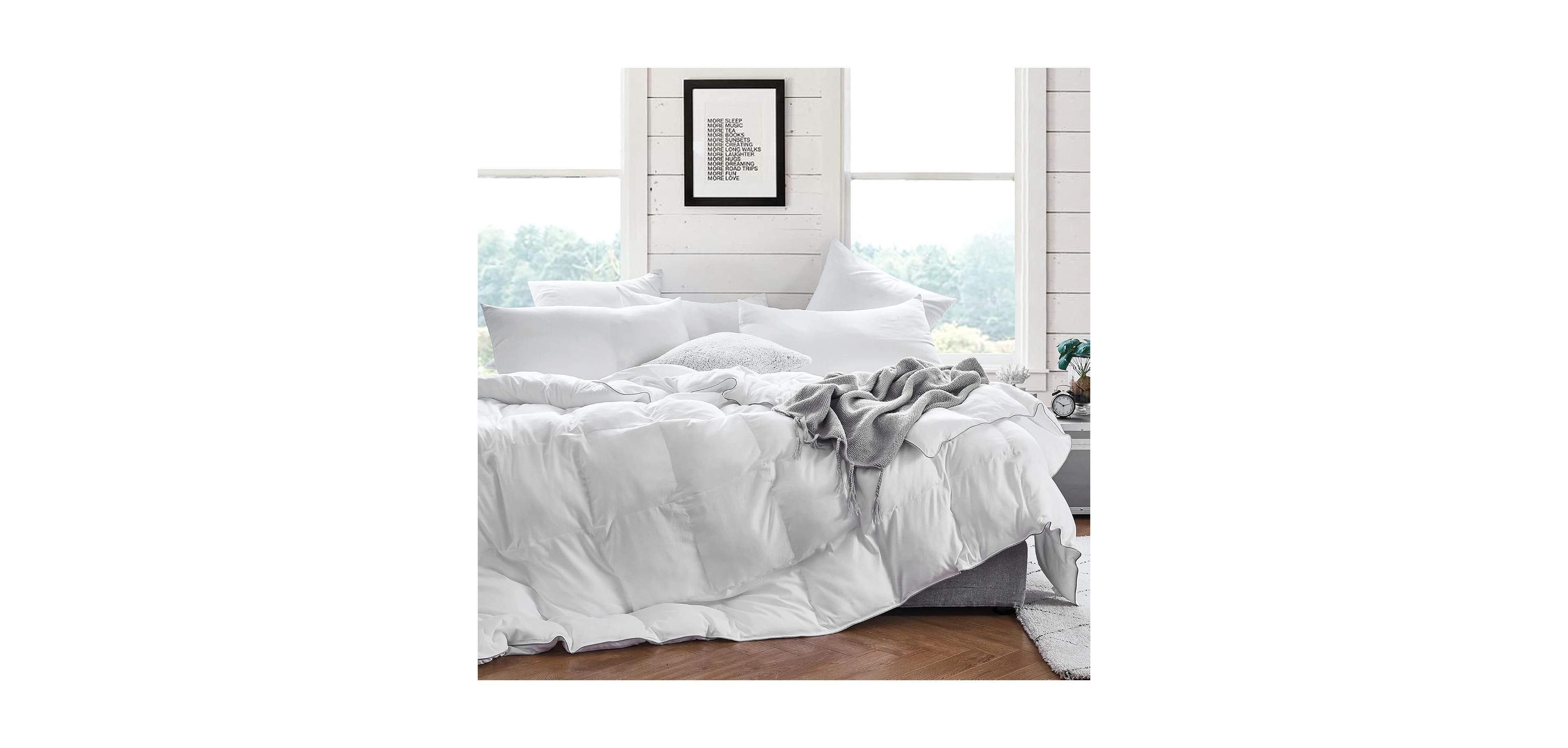 Snorze Cloud Comforter Set - Coma Inducer - White,Twin Xl