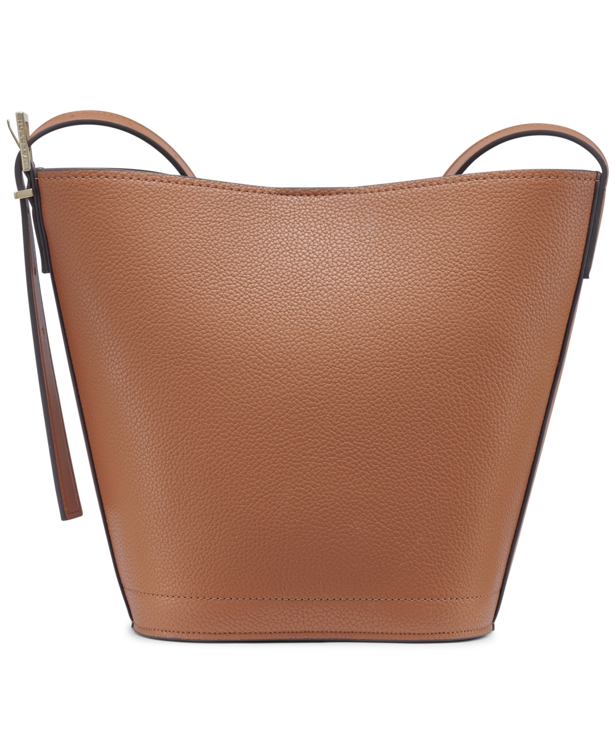 Shop Halston Jagger Large Bucket Bag In Oak