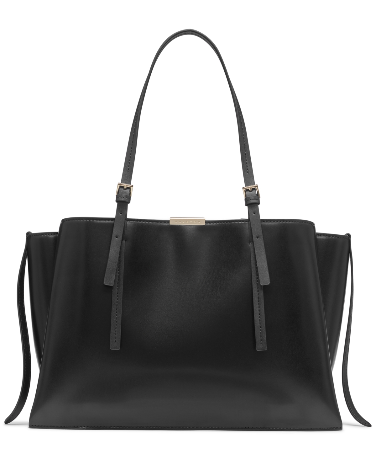 Shop Halston Carrie Large Tote Bag In Black