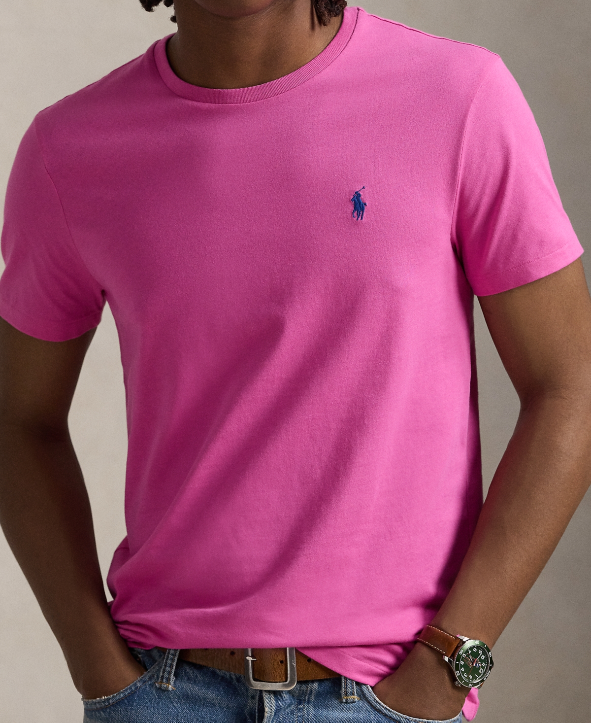 Polo Ralph Lauren Custom Slim Fit Jersey T-shirt Clothing