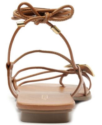 Women's Siena Square Toe Ring Flat Sandals