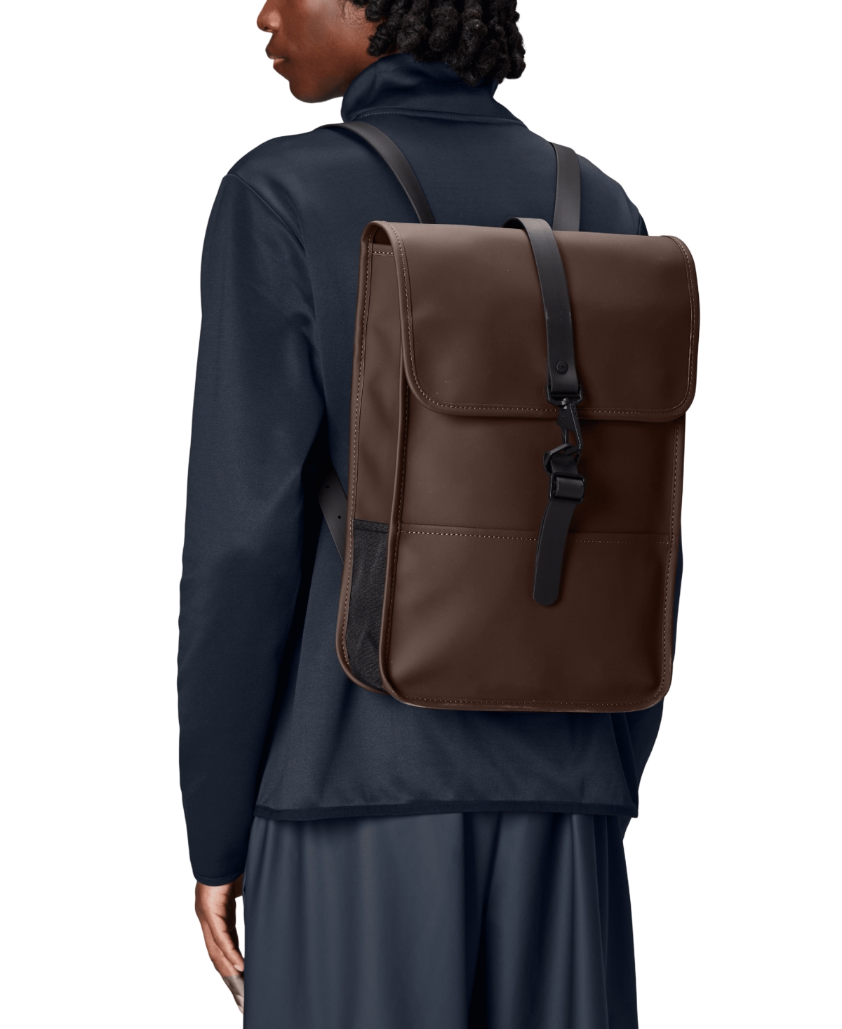 Shop Rains Men's Mini Waterproof Backpack In Frame