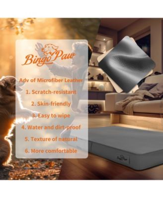 XL Innovative Dog Pet Pillow Bed Microfiber Leather 3D Superfiber Fabric Cushion Bed