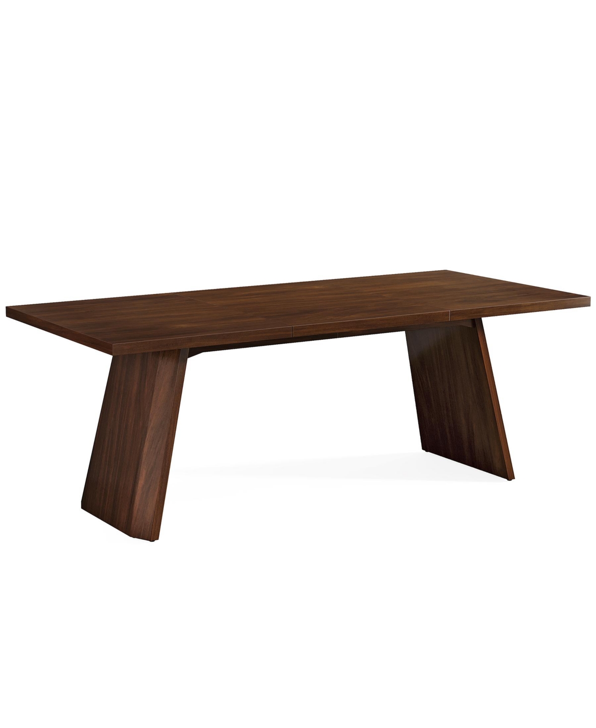 Tribesigns 70-Inch Dining Table for 6 to 8 People, Farmhouse Wooden Kitchen Table, Rectangular Dinner Table with Tabletop for Dining Room, Kitch