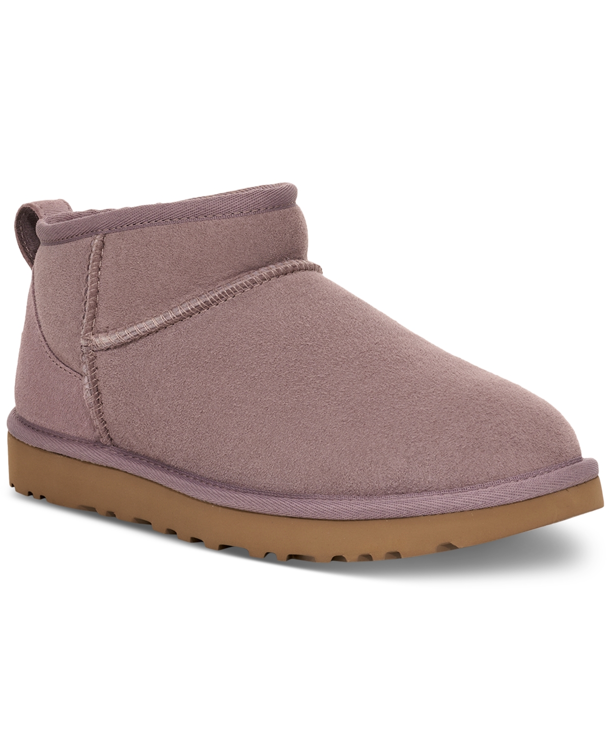 Shop Ugg Women's Classic Ultra Mini Booties In Sugarplum
