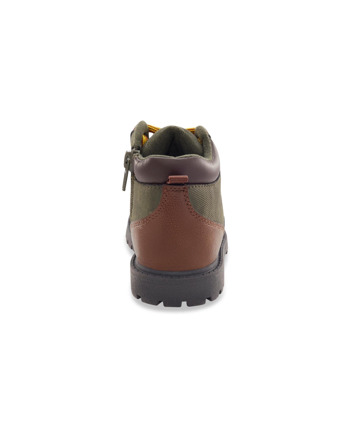 Carter's Toddler Boys Boston Boot In Brown,olive