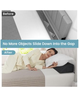 GOUUN Bed Wedge Pillow with Storage Bag-Twin Size