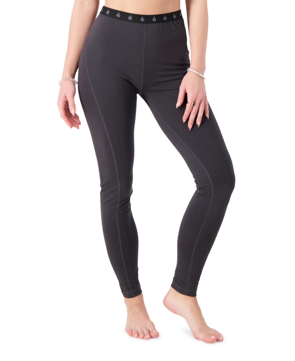 Heat Holders Women's Celine Ceramic Thermal Pants In Charcoal