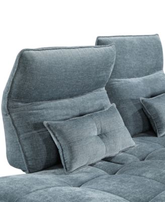 91" White Label Power Adjustable Viggo Sofa