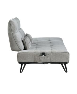 91" White Label Power Adjustable Viggo Sofa