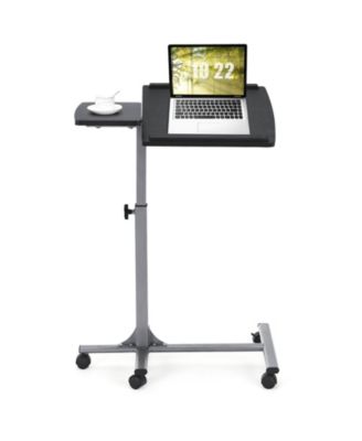Adjustable Angle Height Rolling Laptop Table